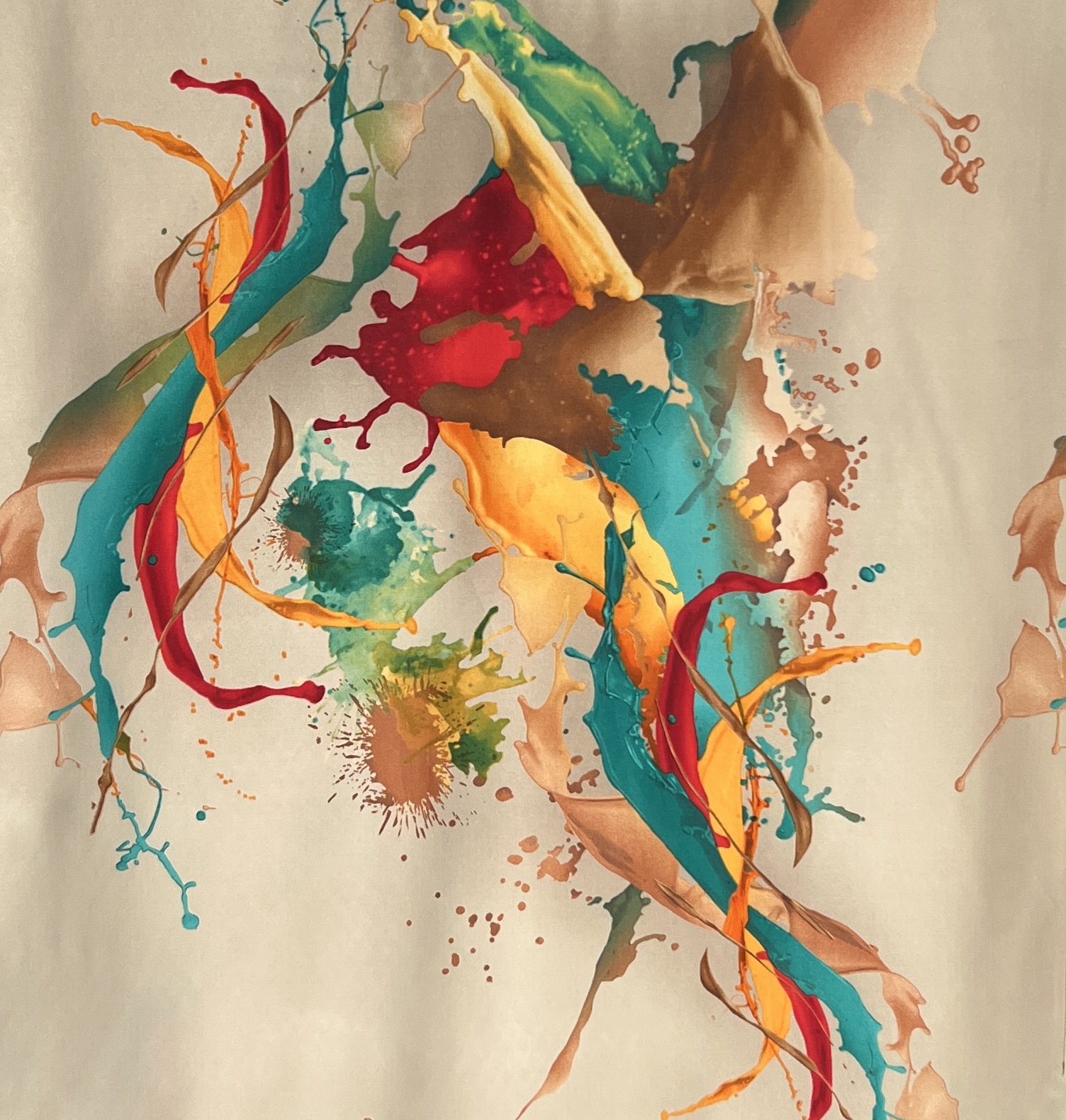 Detail látky a potisku – City Set